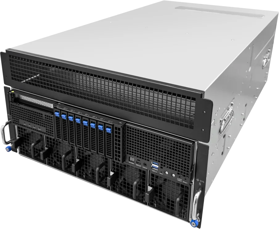 ESC8000A-E13-DR — Çift soketli AMD EPYC 6U GPU sunucusu
